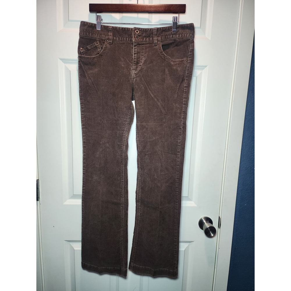 Vintage Polo Jeans Co Ralph Lauren Brown Corduroy Wendy Jean Bootcut 10x32 Y2K